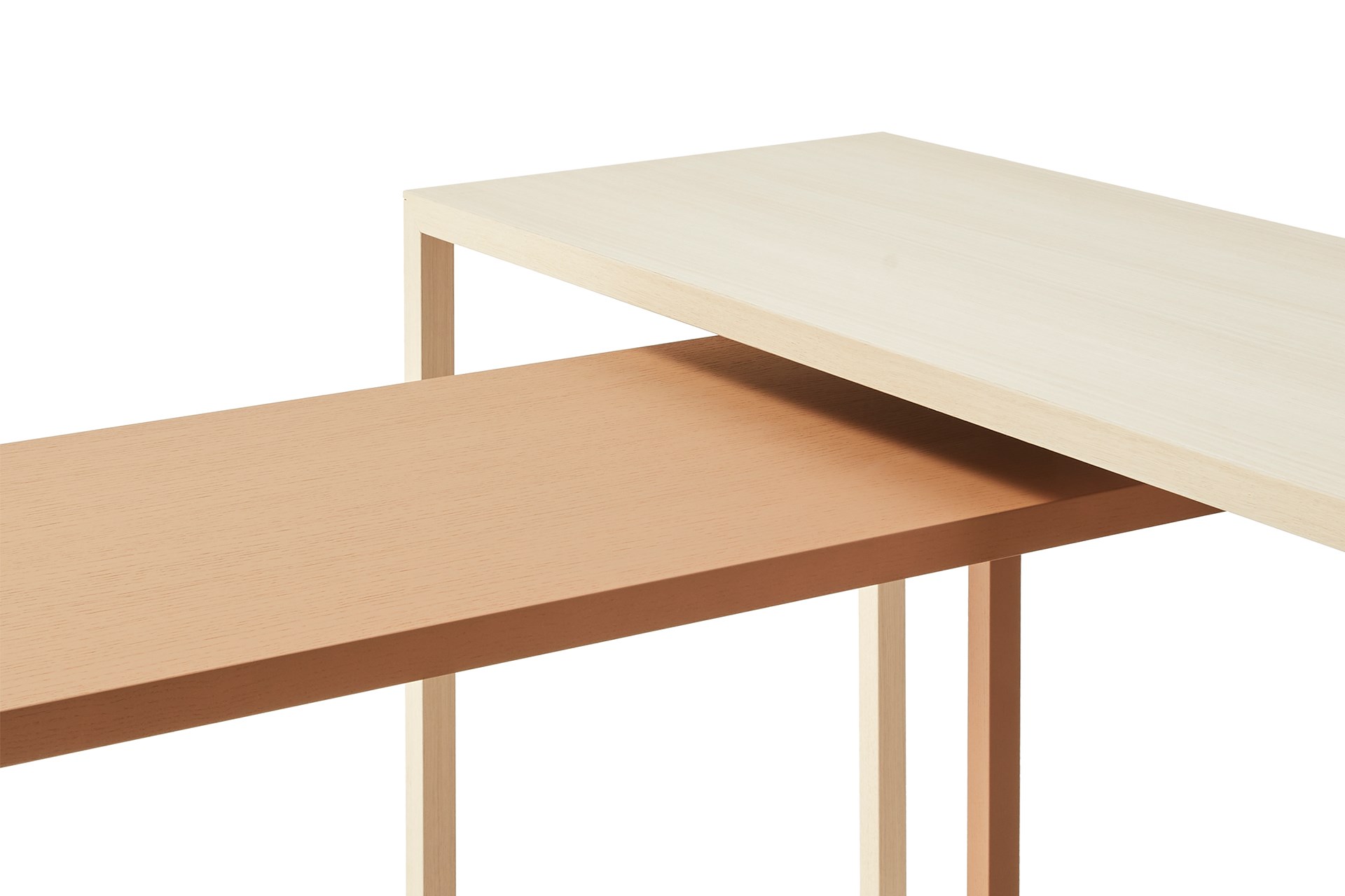 Rustikaler Heizkörper Konsole Slimline Tisch mit weißen HaarnadelBeinen  Behandelter Holzstil Massivholz Möbel 14,4CM X 4,4CM - .de